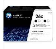 HP CF226X Negro Pack de 2 Cartuchos de Toner Originales - 26X