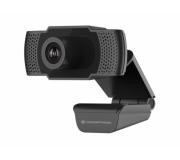 Conceptronic Webcam Full HD 1080p Amdis - Angulo de Vision 90º - Microfono Integrado