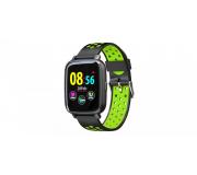 Billow Smartwatch XS35 - Pantalla IPS 1.44" - Resistente al Agua IP67 - Tensiómetro - Bluetooth 4.0 Negro/Verde