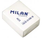 Milan 403 Goma de Borrar Gigante - Miga de Pan - Suave Caucho Sintetico - Color Blanco - Pedido mínimo 3 uds (solo múltiplos de 3)