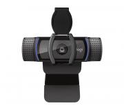 Logitech C920s Webcam HD Pro 1080p - USB 2.0 - Enfoque Automatico - Microfonos Integrados - Tapa de Obturador - Campo Visual de 78º - Cable de 1.50m - Color Negro