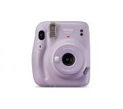 Fujifilm Instax Mini 11 Lilac Purple Camara Instantanea - Tamaño de Imagen 62x46mm - Flash Auto - Mini Espejo para Selfies - Correa de Mano y 2 Botones de Obturador Diferentes
