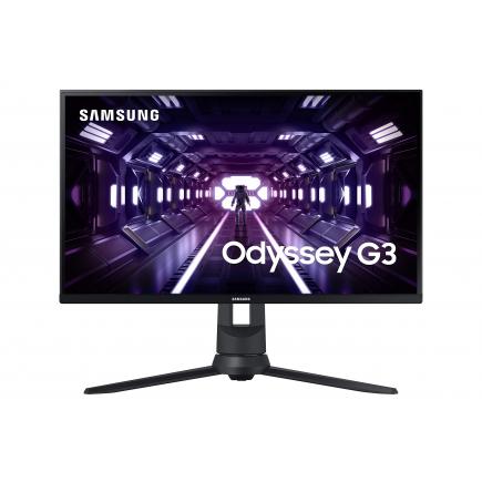 Samsung Odyssey G3 G30A Monitor Gaming 24" LED VA FullHD 1080P 144Hz FreeSync Premium - Respuesta 1ms - Regulable en Altura, Giratorio e Inclinable - Angulo de Vision 178° - 16:9 - HDMI, DisplayPort - VESA 100x100mm