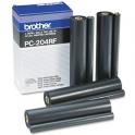 Rollo transferencia térmica PC-204RF Brother original Pack X4