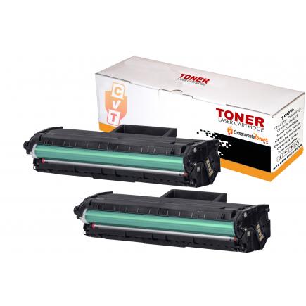 Compatible Pack 2 Toner Samsung MLT-D111L Negro 1.800 Páginas