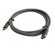 3GO C134 Cable OTG USB-a a USB-C 3.0 Macho/Macho 1.2m