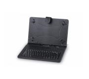 3GO CSGT27 Funda para Tablet 10" con Teclado USB Negra