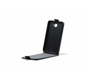 3GO Droxio B51 Funda Flip Cover Vertical Piel Negra