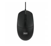 3GO Maus Raton USB 1000dpi - 3 Botones - Uso Ambidiestro - Color Negro