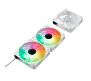 Abysm Gaming Arclight 2.0 ARGB White Pack de 3 Ventiladores 120mm con Iluminacion ARGB - Velocidad Max. 1500rpm - Conexion en Serie