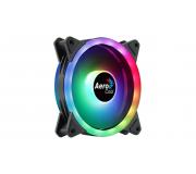 Aerocool DUO12 Ventilador 120mm - Iluminacion ARGB Doble Anillo - Velocidad Max. 1000rpm