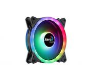 Aerocool DUO14 Ventilador 140mm - Iluminacion ARGB Doble Anillo - Velocidad Max. 1000rpm
