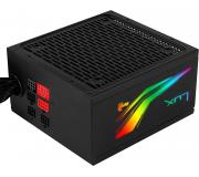 Aerocool Lux RGB 1000 80 Plus Gold Fuente de Alimentacion 1000W ATX 2.4 - Iluminacion LED RGB - Ventilador Silencioso 120mm