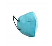 Agrupacion Salud Mascarillas FFP2 NR Clip Nasal Ajustable, Homologadas CE 0161 CAT III, Normativa UNE-EN 149:2001+A1:2009 FFP2, Color Celeste