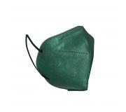 Agrupacion Salud Mascarillas FFP2 NR Clip Nasal Ajustable, Homologadas CE 0161 CAT III, Normativa UNE-EN 149:2001+A1:2009 FFP2, Color Verde