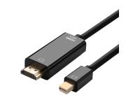 Aisens Cable Conversor Mini Displayport a HDMI - Mini DP/M-HDMI/M - 2.0M - Color Negro