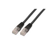 Aisens Cable de Red Latiguillo RJ45 Cat.5e UTP AWG24 - 0.5m - 10/100 Mbit/s - Color Negro
