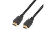 Aisens Cable HDMI 2.0 Certificado 4K HDR 60Hz Premium Macho a Macho - Ultra HD 3D ARC - 4K - 0.5m - Color Negro