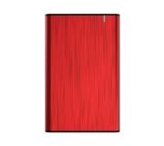 Aisens Caja Externa 2.5" para Discos Duros 9.5mm SATA I - II y III a USB 3.0/USB 3.1 GEN1 - Color Rojo
