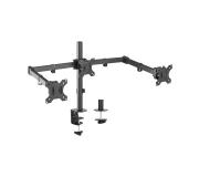 Aisens Soporte de Mesa Giratorio e Inclinable para 3 Monitores (13"-27") - Color Negro