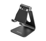 Aisens Soporte de Sobremesa Tamaño M Ajustable (1 Pivote) para Movil / Tablet - Color Negro