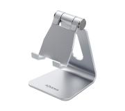 Aisens Soporte de Sobremesa Tamaño M Ajustable (1 Pivote) para Movil / Tablet - Color Plata