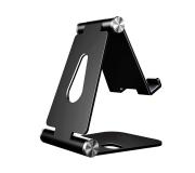 Aisens Soporte de Sobremesa Tamaño M Ajustable (2 Pivotes) para Movil / Tablet - Color Negro