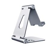 Aisens Soporte de Sobremesa Tamaño M Ajustable (2 Pivotes) para Movil / Tablet - Color Plata