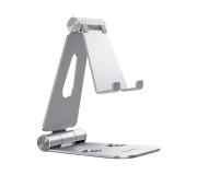 Aisens Soporte de Sobremesa Tamaño XL Ajustable (2 Pivotes) para Movil / Tablet - Color Plata