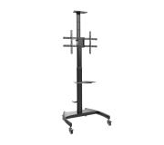 Aisens Soporte de Suelo para TV/Monitor de 37" a 70" - Max 50kg - Ajustable en altura - Movimiento Horizontal y Vertical