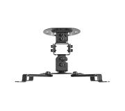 Aisens Soporte Universal Giratorio - Inclinable de Techo para Proyector - Hasta 13.5Kg - Color Negro
