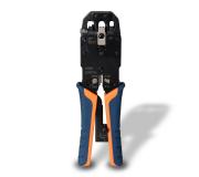 Aisens Tenaza Metalica de Crimpar RJ10/RJ11/RJ12/RJ45 de Carraca - Color Negro