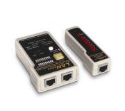 Aisens Testeador para Cable RJ11/RJ12/RJ45 - Coaxial - Color Gris
