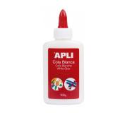 Apli Cola Blanca Liquida 100g - Aplicador de Punta - Libre de Solventes y No Toxica - Apto para uso Escolar