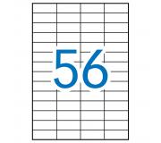 Apli Etiquetas Blancas Removibles 52.5 x 21.2mm 100 Hojas
