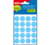 Apli Etiquetas Minibolsa Azules Ø 19.0mm 5 Hojas