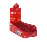Apli Expositor de 10 Aplicadores de Adhesivos Doble Cara 8 mm x 10 m