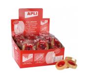 Apli Expositor de 55 Cintas Adhesivas Transparente 12 mm x 33 m