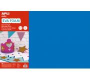 Apli Goma Eva Azul 600x400 - 5 Hojas de Espuma Suave y Flexible para Manualidades y Decoracion