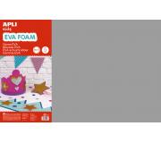 Apli Goma Eva Gris 600x400 - 5 Hojas de Alta Calidad y Facil de Cortar