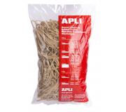 Apli Gomas Elasticas de Caucho Natural - Ø 160 x 3mm - Gran Elasticidad y Resistencia - 1kg de Contenido