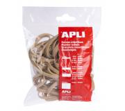 Apli Gomas Elasticas de Caucho Natural - Ø 160 x 5mm - Gran Elasticidad y Resistencia - Contenido 100 G