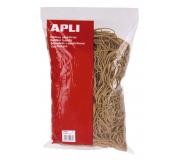 Apli Gomas Elasticas de Caucho Natural - Ø 200 x 10mm - Gran Elasticidad y Resistencia - Contenido 1kg