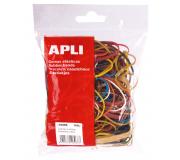 Apli Gomas Elasticas Surtidas - Contenido 100g - Gran Elasticidad y Resistencia - 70% Caucho Natural