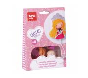 Apli Mini Kit de Manualidades Crear una Princesa - Reduce el Estres - Mejora la Memoria - Desarrolla la Coordinacion