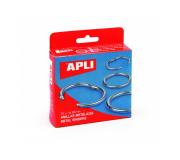 Apli Pack de 10 Anillas Metalicas Articuladas Ø46 mm
