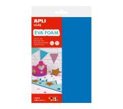 Apli Pack de 10 Goma Eva Multicolor A4 - Grosor 2 mm - Impermeable - Moldeable al Calor - Colores Surtidos