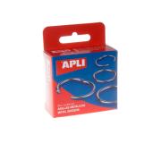 Apli Pack de 20 Anillas Metalicas Articuladas Ø20 mm