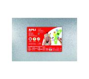 Apli Pack de 3 Goma Eva Purpurina Plata 600 x 400 mm - Grosor 2 mm - Impermeable - Moldeable al Calor - Color Plata