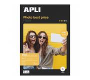 Apli Papel Fotografico Bestprice A4 140gr - Acabado Brillante - 100 Hojas